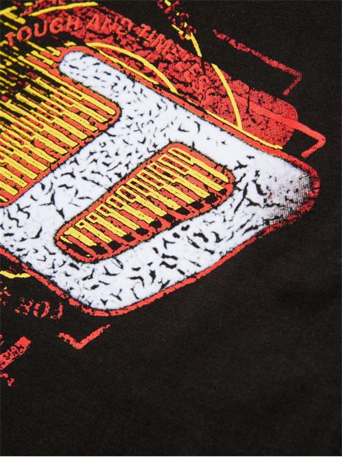 T-shirt bambino Diesel nera a manica corta DIESEL KIDS | J025890GRAIK900